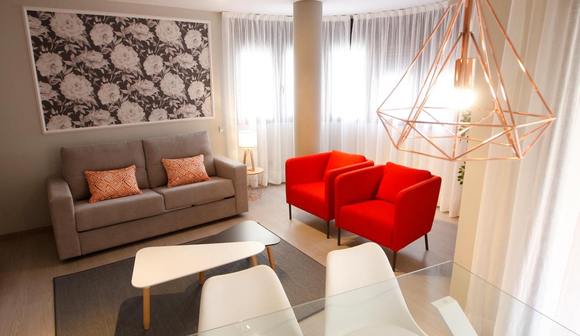Apartamentos Real Lleida Rum bild